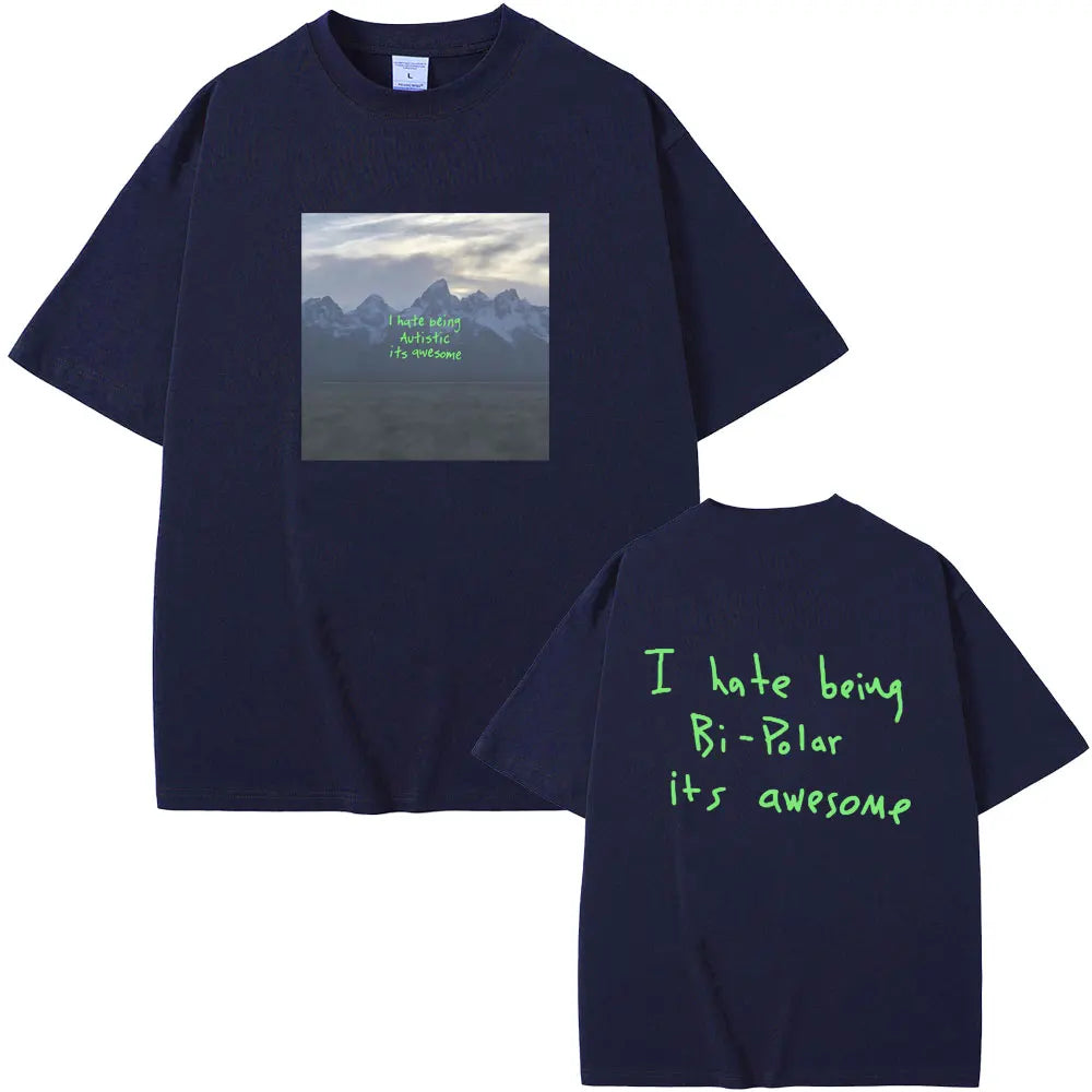 I Hate Being Bipolar Its Awsome Hoodie