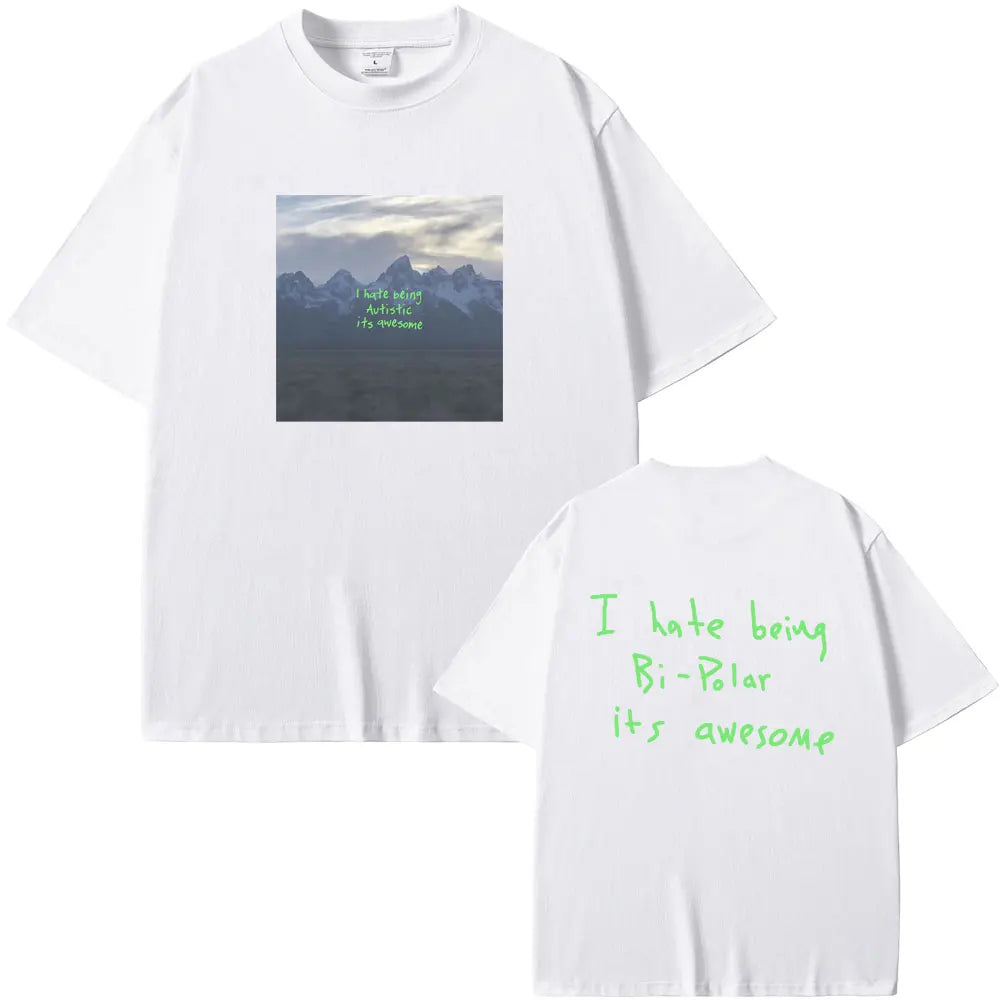 I Hate Being Bipolar Its Awsome Hoodie