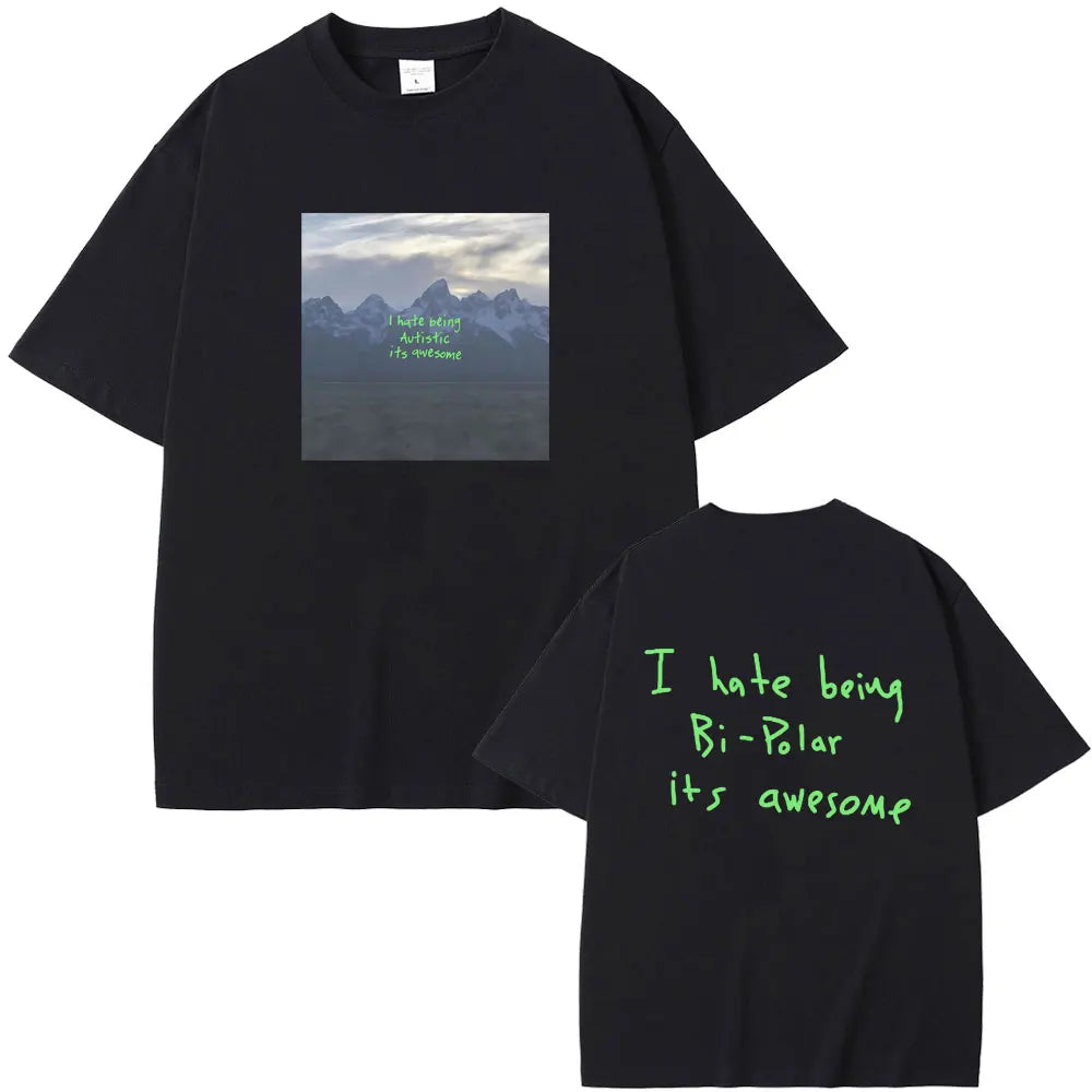 I Hate Being Bipolar Its Awsome Hoodie