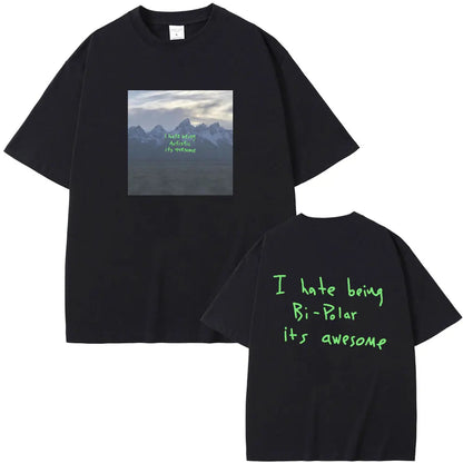 I Hate Being Bipolar Its Awsome Hoodie