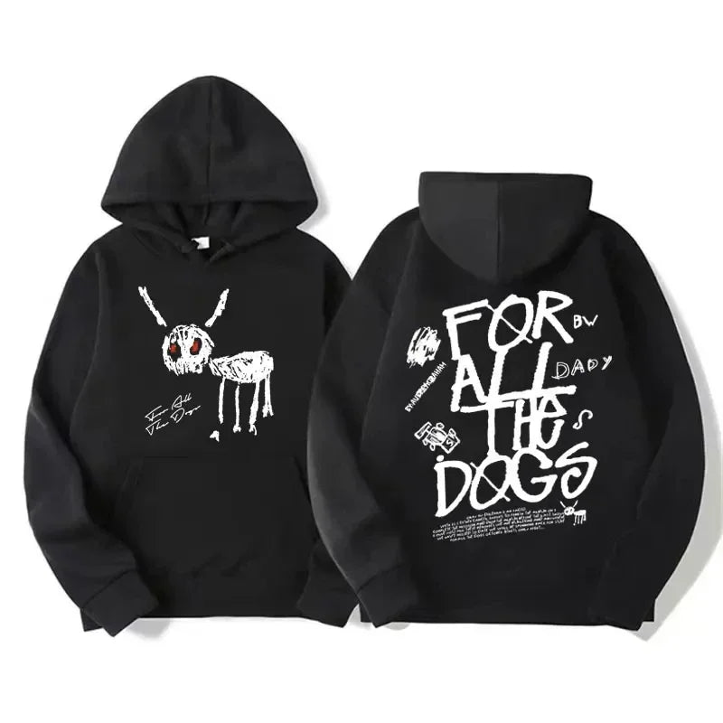 For All The Dogs Graphic Hoodie