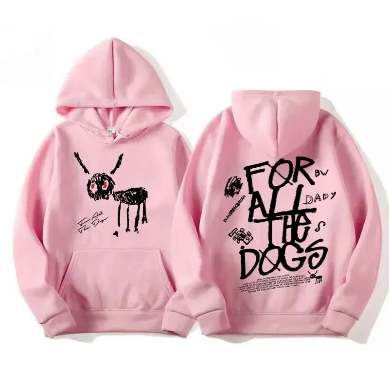 For All The Dogs Graphic Hoodie